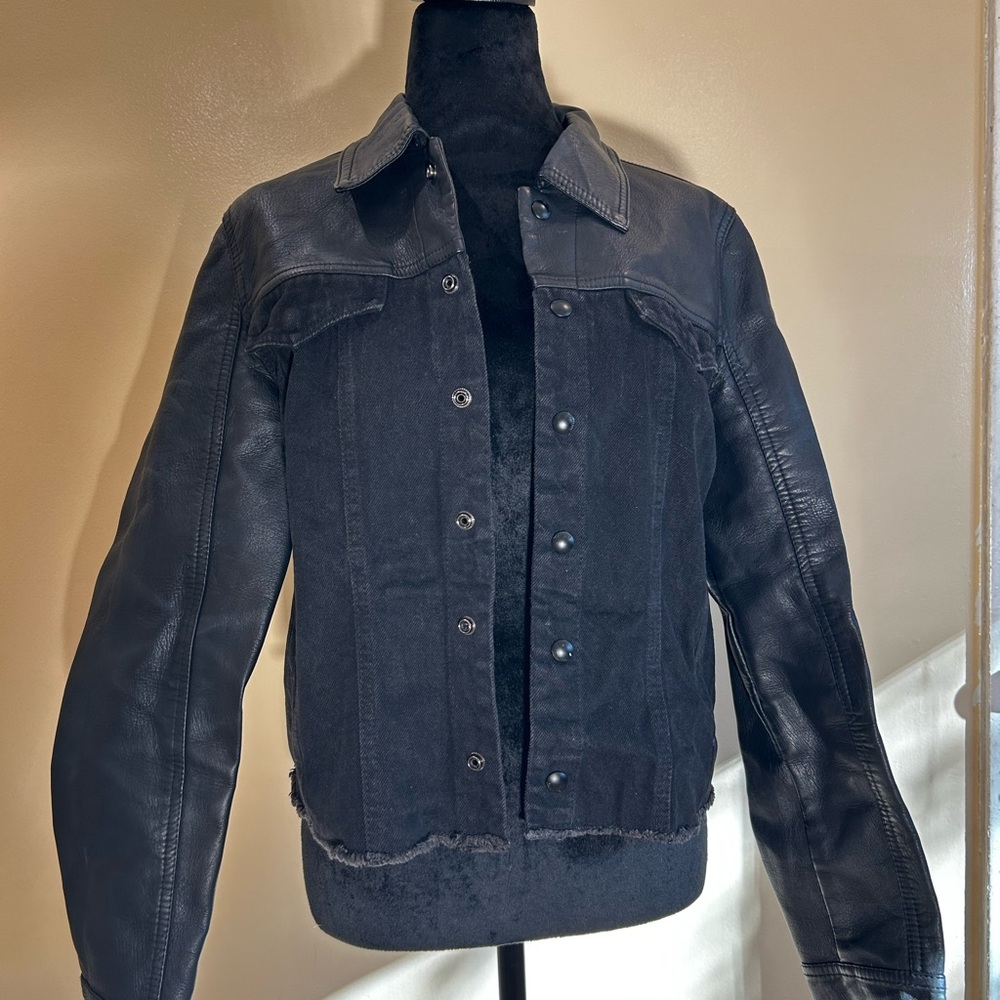 Blank NYC women, Black Denim Jacket